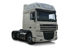 Car Hire Clydebank - 44 Tonne Sleeper Truck - Truck hire Clydebank