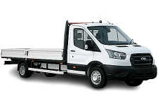 Car Hire Clydebank - Ford Transit Dropside Van - Van hire Clydebank