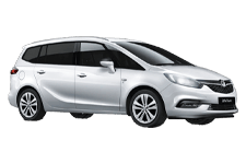 Car Hire Clydebank - Vauxhall Zafira 7-Seater - Minibus hire Clydebank